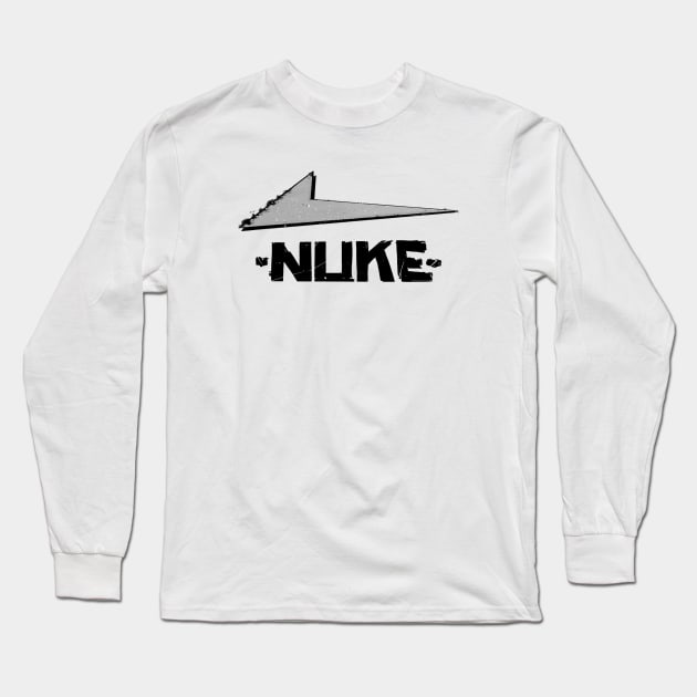 NUKE Long Sleeve T-Shirt by TheCansOne